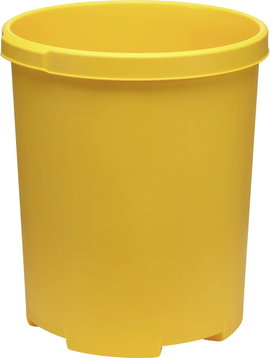 HAN KLASSIK XXL 1836-15 Papírkosár 50 l (Ø x Ma) 430 mm x 490 mm Polipropilén Sárga 1 db