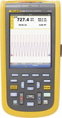 Kézi oszcilloszkóp (scope-meter) 40 MHz 2 csatornás, multiméter funkció, Fluke 124B/EU bélyegkép