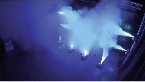ADJ FOG FURY JETT Ködgép Fényeffekttel, Vezetékes távirányítóval, Rádiójel vezérlésű távirányítóval 5. kép