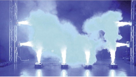 ADJ FOG FURY JETT Ködgép Fényeffekttel, Vezetékes távirányítóval, Rádiójel vezérlésű távirányítóval 6. kép