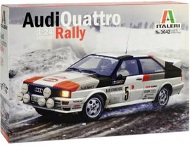 Italeri 3642 Audi Quattro Rally Autómodell építőkészlet 1:24