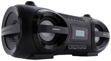 UNIVERSUM BB 500-20 Ghetto-Blaster URH AUX, Bluetooth®, CD, SD, USB Táviránytóval, Hangulatfény Feke 8. kép