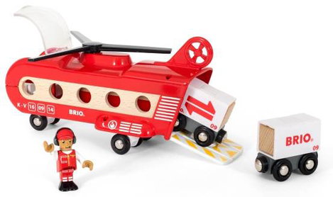 Brio 33886 Vasúti szállító helikopter