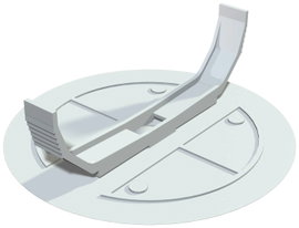 OBO Bettermann 2003227 Rugós fedél (Ø x Mé) 70 mm x 1 mm 1 db
