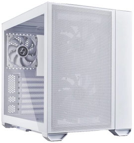 Lian Li O11 AIR MINI WHITE Mini torony Gaming doboz, Ház Fehér