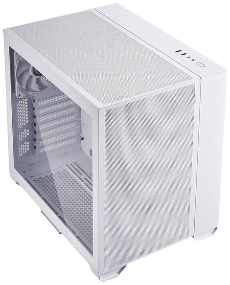 Lian Li O11 AIR MINI WHITE Mini torony Gaming doboz, Ház Fehér 2. kép