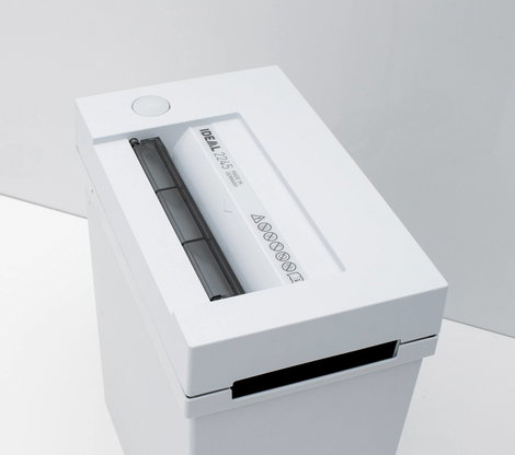 Ideal Office 2245 CC 2x15 Iratmegsemmisítő 4 lap Részecskevágás 2 x 15 mm P-5 20 l Szintén megsemmis 3. kép