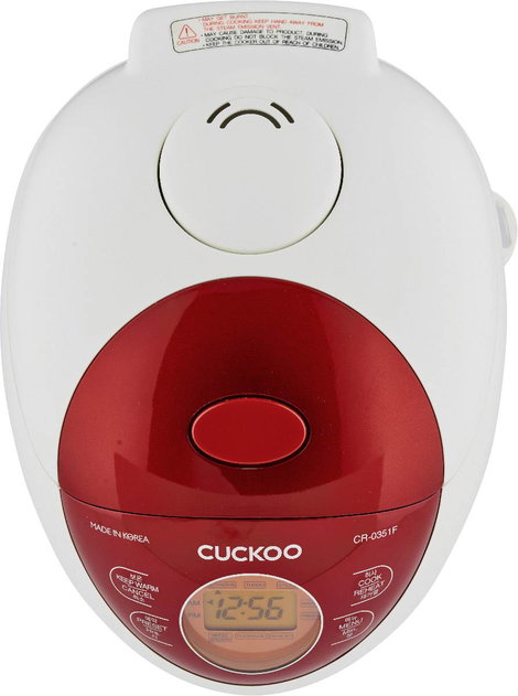 Cuckoo CR-0351F Úti főző Fehér, Piros 10. kép