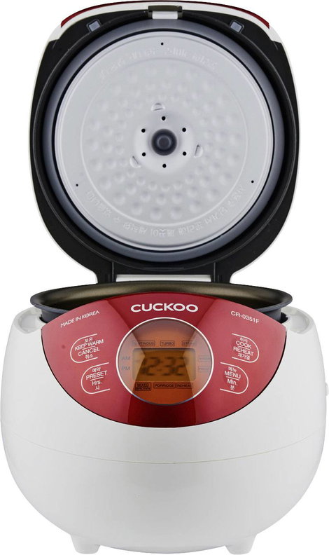 Cuckoo CR-0351F Úti főző Fehér, Piros 13. kép