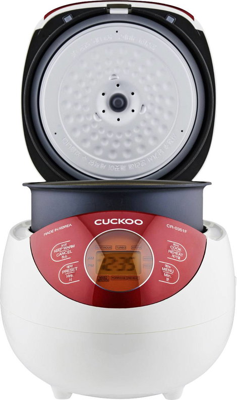 Cuckoo CR-0351F Úti főző Fehér, Piros 8. kép