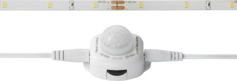 LED csík készlet mozgásérzékelővel 230 V 1,2 m, melegfehér, 2376398 3. kép