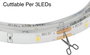 LED csík készlet mozgásérzékelővel 230 V 1,2 m, melegfehér, 2376398 4. bélyegkép