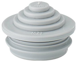 Hensel STM 20 Fokozat csonk Lemezvastagság (max.) 4 mm Élénk szürke 1 db