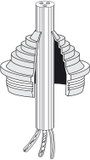 Hensel STM 20 Fokozat csonk Lemezvastagság (max.) 4 mm Élénk szürke 1 db 2. bélyegkép