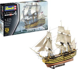 Revell 65408 RV Model Set HMS Victory Hajómodell építőkészlet 1:225
