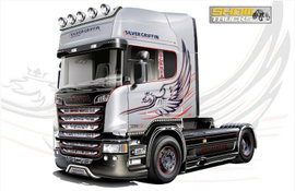 Italeri 3906 Scania R730 Streamline 4x2 Kamionmodell építőkészlet 1:24
