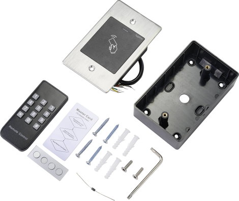 Transzponderes beléptető rendszer 12 V/DC 18 V/DC IP66, Sygonix SY-4760954 4. kép