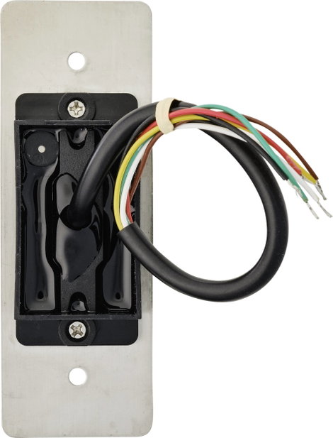 Besüllyeszthető ujjlenyomat/RFID beléptető 12 V/DC, 18 V/DC IP66, Sygonix SY-4760952 3. kép