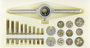 TOOLCRAFT TO-7106694 Egyvágásos menetfúró készlet 30 részes HSS M1, M1.1, M1.2, M1.4, M1.6, M1.8, M2 3. bélyegkép