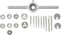 TOOLCRAFT TO-7106694 Egyvágásos menetfúró készlet 30 részes HSS M1, M1.1, M1.2, M1.4, M1.6, M1.8, M2 4. bélyegkép