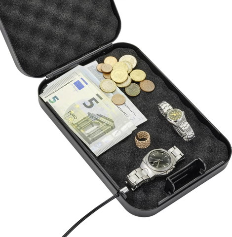 Számkódos hordozható trezor, Sygonix SY-4849288 5. kép