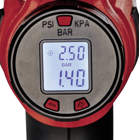 Einhell 2071010 Akkus kompresszor CE-CC 18 Li-Solo Power X-Change 11 bar Digitális kijelző, Automati 3. kép