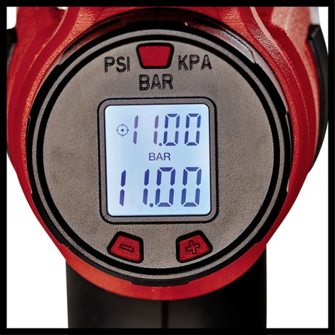 Einhell 2071010 Akkus kompresszor CE-CC 18 Li-Solo Power X-Change 11 bar Digitális kijelző, Automati 4. kép
