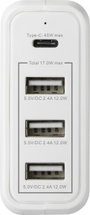 Hálózati USB töltő 3400 mA 62 W 3x USB + USB-C, Voltcraft UC-4ACX002 VC-11744745 2. bélyegkép