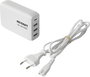 Hálózati USB töltő 3400 mA 62 W 3x USB + USB-C, Voltcraft UC-4ACX002 VC-11744745 5. bélyegkép
