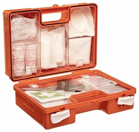 B-SAFETY BR364169 Elsősegély táska DIN 13169 310 x 210 x 130 Narancs 3. kép