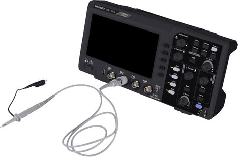 Digitális oszcilloszkóp 150 MHz 4 csatornás 1 GSa/mp 80 kpts 8 bit DSO, Voltcraft DSO-2154 SE 5. kép