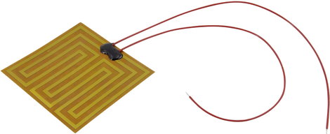 TRU COMPONENTS Poliimid Fűtőfólia 12 V/DC 48 W (H x Sz) 60 mm x 60 mm