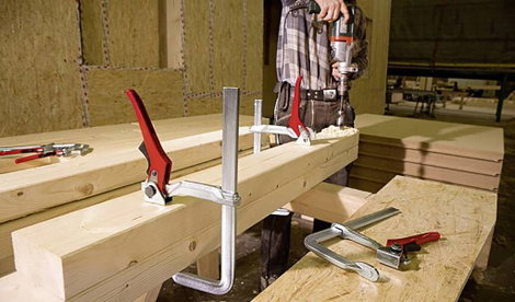 Karos szorító, GH Bessey GH30, fesztáv: 300 mm, visszavonás: 140 mm 3. kép