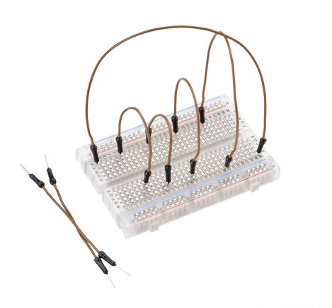 TRU COMPONENTS Jumpe kábel [1x Áthidaló huzal dugó - 1x Áthidaló huzal dugó] 0.07 m Szürke 3. kép