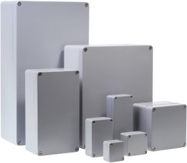 Alu univerzális műszerház 150 x 64 x 36 mm, ezüstszürke (RAL 7001), Bernstein AG CA-100