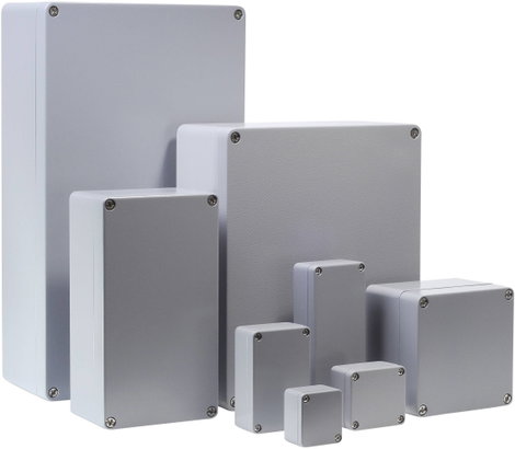 Alu univerzális műszerház 150 x 64 x 36 mm, ezüstszürke (RAL 7001), Bernstein AG CA-100