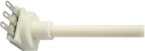 Forgó potméter, lin. 50 mm, M10 x 9 mm 1 MΩ 0,2 W ± 20 %, Weltron WP162KCS-09-50F1-1M-20%-LIN 002045