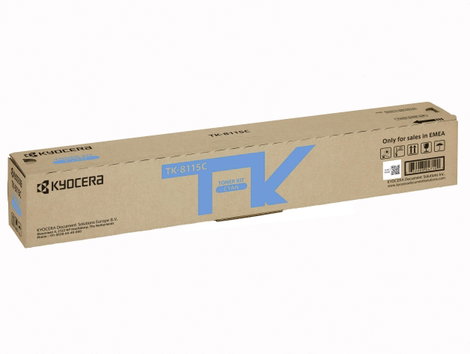 Kyocera Toner TK-8115C Eredeti Cián 6000 oldal 1T02P3CNL0
