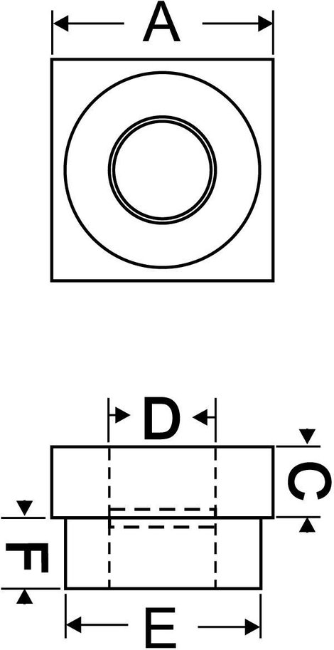 Csapágyház, furat Ø 13 mm, Reely 13 3. kép