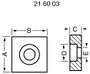 Csapágyház Furat átmérő: 16 mm, Reely 16 2. bélyegkép