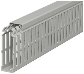 OBO Bettermann 6178420 Kábelvezető csatorna (H x Sz x Ma) 2000 x 25 x 75 mm 1 db Kőszürke