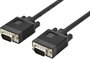 Digitus VGA Csatlakozókábel VGA 15 pólusú dugó, VGA 15 pólusú dugó 5.00 m Fekete AK-310103-050-S Fer bélyegkép