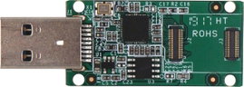 Radxa RockPi_EMMC2USB3.0 Külső memóriakártya olvasó USB 3.2 (1. generáció) (USB 3.0) Zöld
