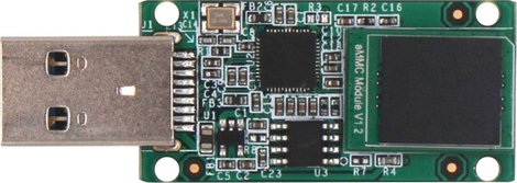 Radxa RockPi_EMMC2USB3.0 Külső memóriakártya olvasó USB 3.2 (1. generáció) (USB 3.0) Zöld 2. kép