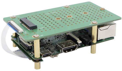 Radxa RockPi_M.2_Extend_v1.4 Pajzs Alkalmas: Rock Pi