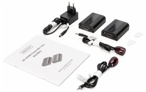 Digitus DS-55204 HDMI™, Infravörös Extender RJ45 hálózati kábelen keresztül 60 m 5. kép