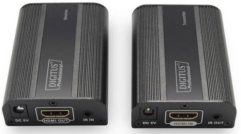 Digitus DS-55204 HDMI™, Infravörös Extender RJ45 hálózati kábelen keresztül 60 m 8. kép