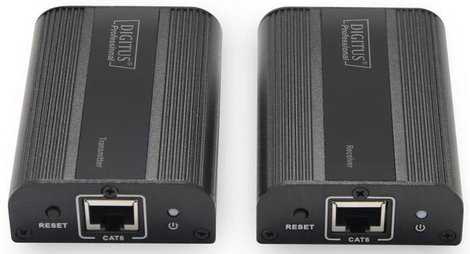 Digitus DS-55204 HDMI™, Infravörös Extender RJ45 hálózati kábelen keresztül 60 m 9. kép
