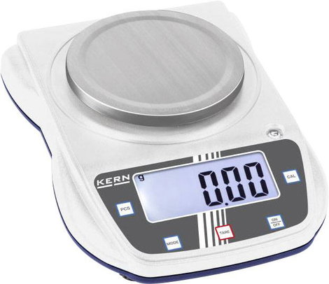 Kern EHA 500-1 Precíziós mérleg Mérési tartomány (max.) 500 g Leolvashatóság 0.1 g Elemekről üzemelt