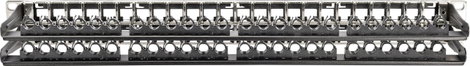 Digitus DN-91424 48 port Hálózati patchpanel 483 mm (19) 1 ME 3. kép